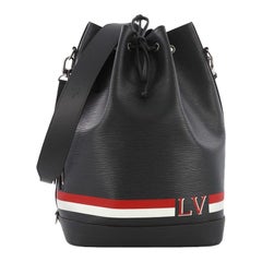 Louis Vuitton Noe Handbag Limited Edition Stripes Epi Leather