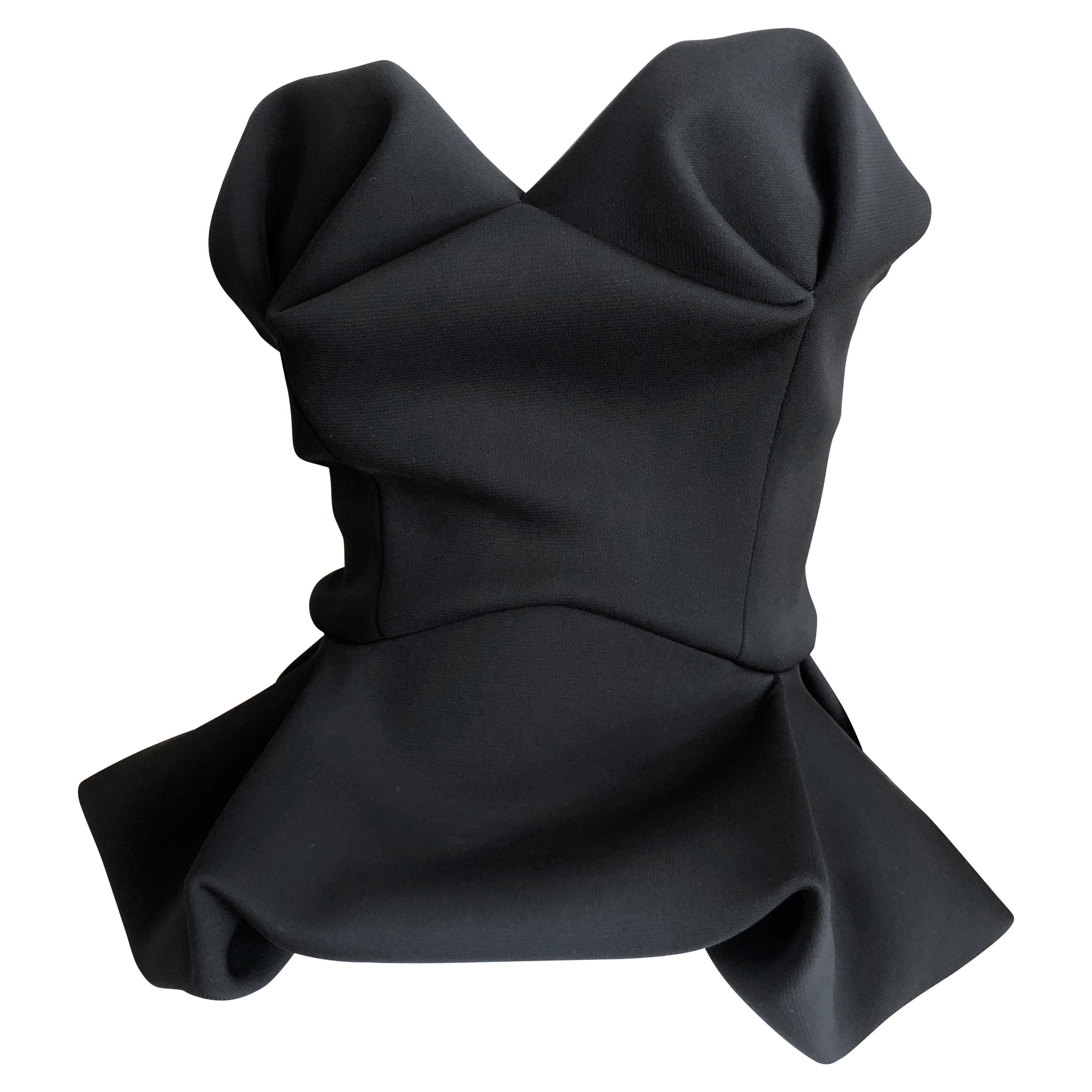 Hussein Chalayan Neoprene Corset at 1stDibs | hussein chalayan bubble dress