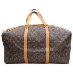 Louis Vuitton Sac Souple Duffle (Rare) Monogram 55 868667 Brown Coated Canvas We