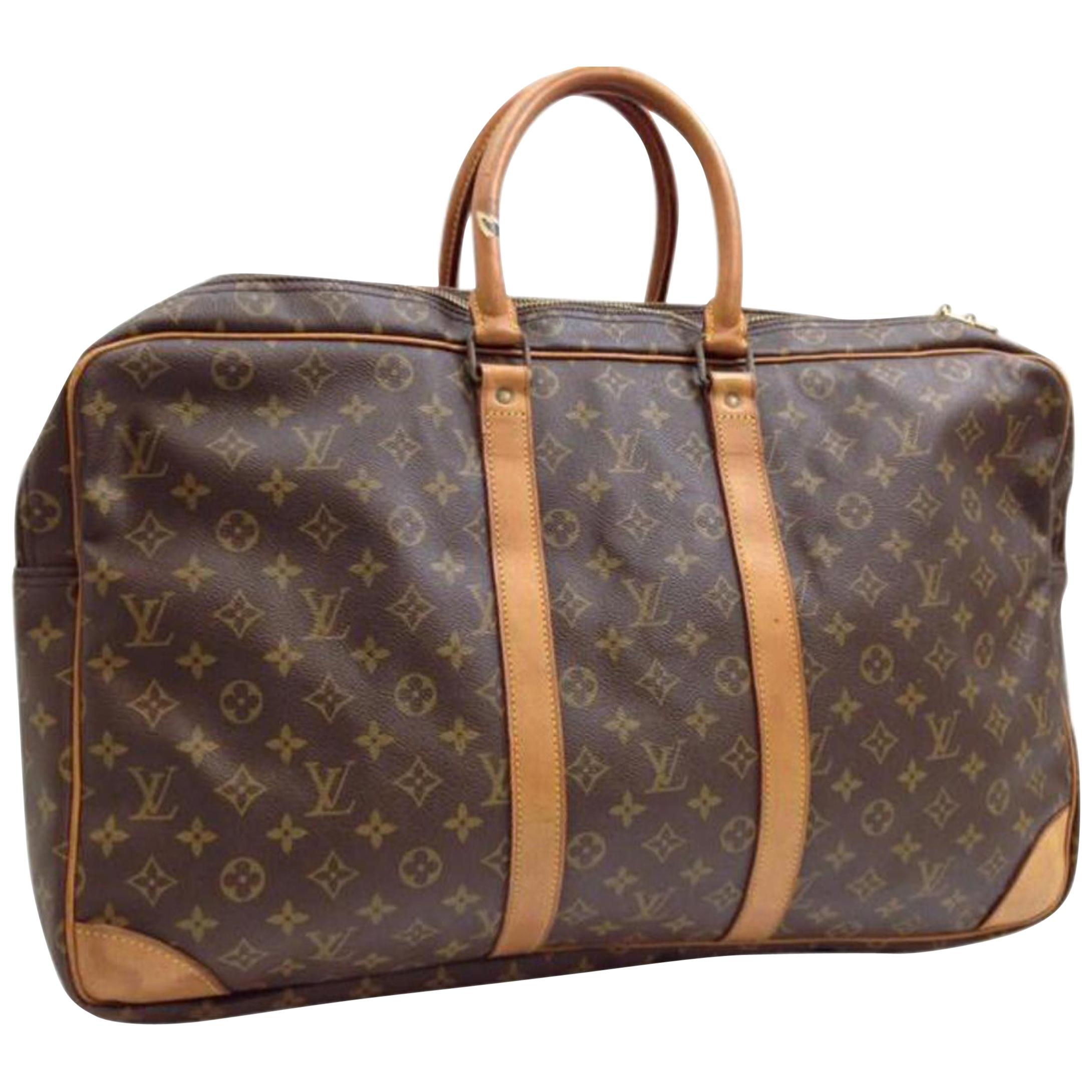 Louis Vuitton 3 Poches 55 169556 Monogram Canvas Weekend/Travel Bag For Sale
