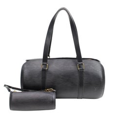 Louis Vuitton Noir Monogram Canvas Phenix PM Bag at 1stDibs