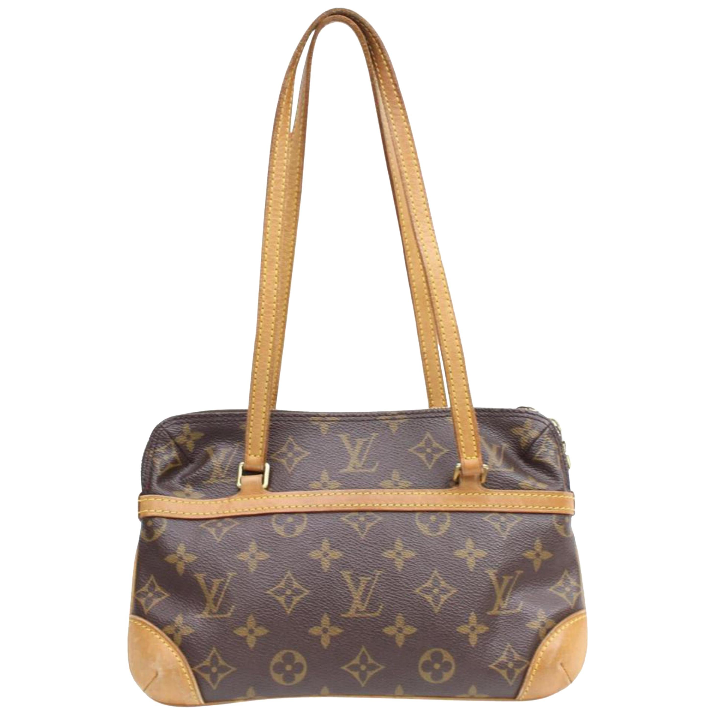 Louis Vuitton Coussin (Ultra Rare) Monogram Pm 868180 Brown Coated ...