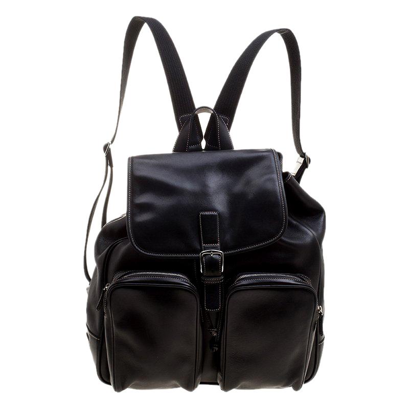 coach small leather backpack
