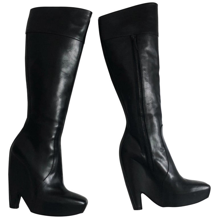 balenciaga bottes noir