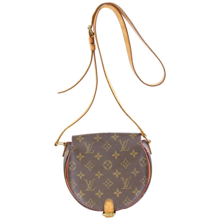 Louis Vuitton Monogram Sac Tambourin 868697 Brown Coated Canvas Cross Body  Bag at 1stDibs | sac tambourin louis vuitton, lv tambourine bag, louis  vuitton round cross body bag