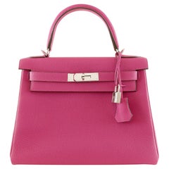 Hermès Magnolia Togo 28 cm Kelly Bag