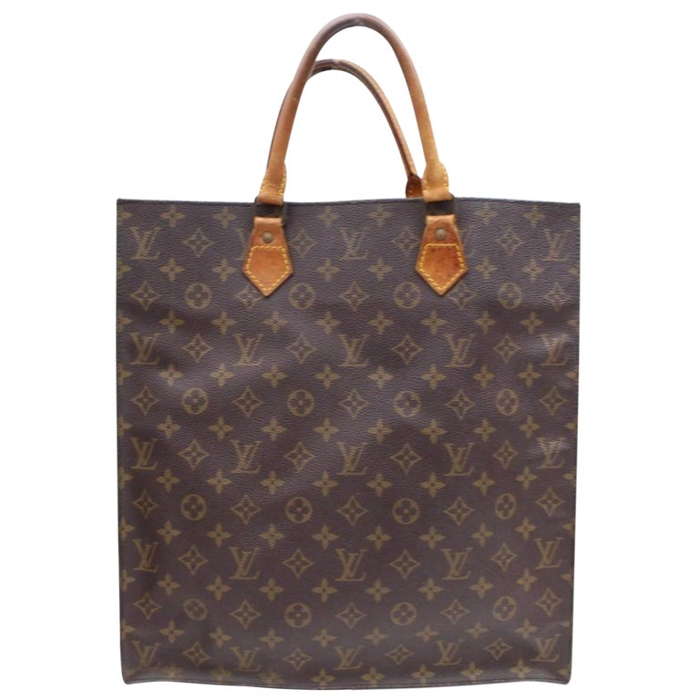 Louis Vuitton Sac Plat Monogram Shopper 868141 Brown Coated Canvas Tote ...