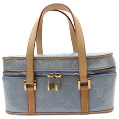 Louis Vuitton Monogram Vernis Sullivan Horizontal A867848 Blue Patent Leather