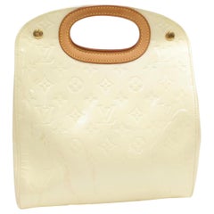 Louis Vuitton Maple Drive Perle Cream Monogram Vernis 868859 White Patent Leathe