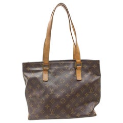 Louis Vuitton LV Men Cabas Voyage in Iconic Monogram Canvas and Natural  Leather-Brown - LULUX