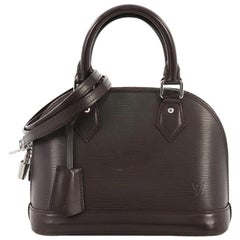 Used Louis Vuitton Alma Handbag Epi Leather BB