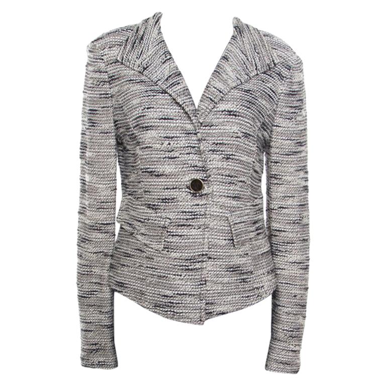 ST. John Multicolor Textured Jacket M