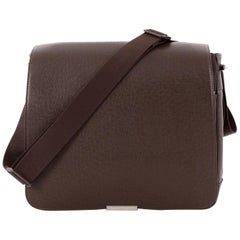 Louis Vuitton Taiga Grizzli Vitktor Crossbody 867642 Brown Leather Messenger Bag