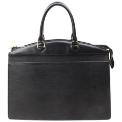 Riviera Schminktasche von Louis Vuitton 868557 aus schwarzem Leder