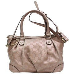 Gucci Sukey Guccissima 2way 867426 Pink Leather Shoulder Bag