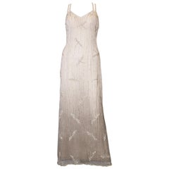 Vintage Giorgio Armani Beaded Evening Gown