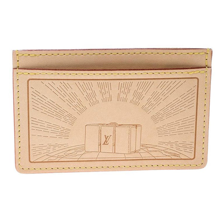 Louis Vuitton Vachetta Voyages Card Holder