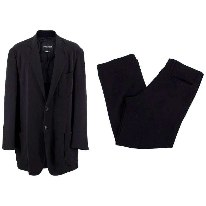 Giorgio Armani Black Suit 