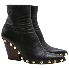 Celine Rodeo High Ankle Boot with Studs US 6.5