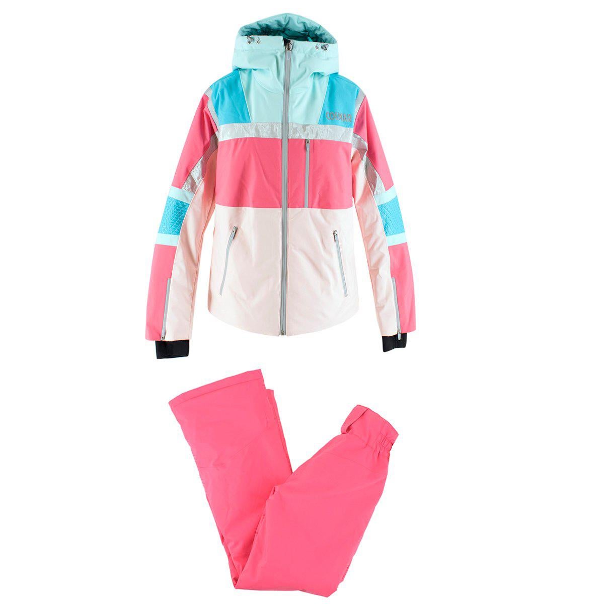 Colmar Neon Pink Ski Jacket & Trousers Set US 4
