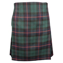 COMME des GARCONS HOMME PLUS XS Tartan Plaid Pleated Kilt Shorts