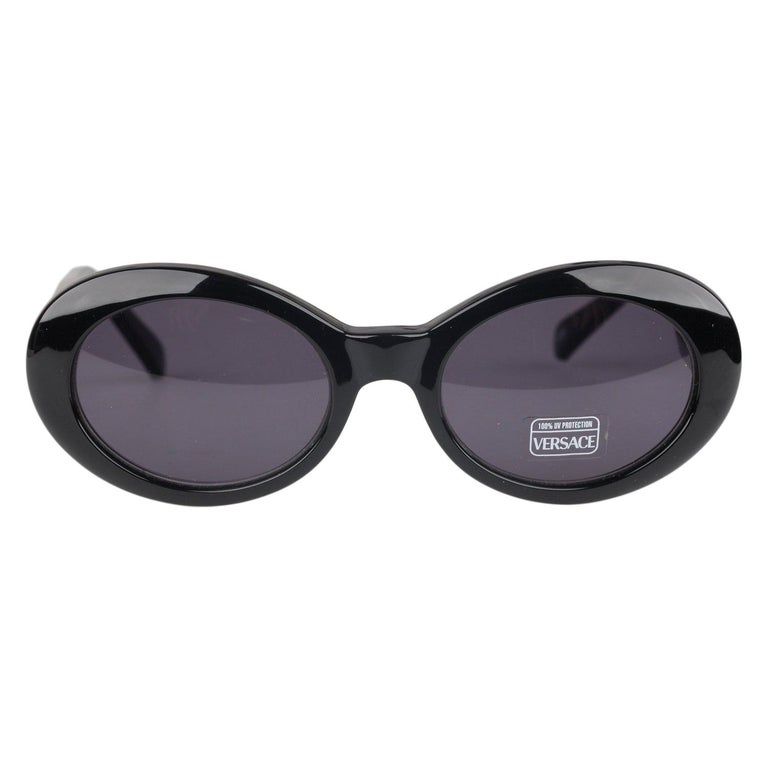 Gianni Versace Vintage Black Butterfly Sunglasses 403G New Old Stock ...