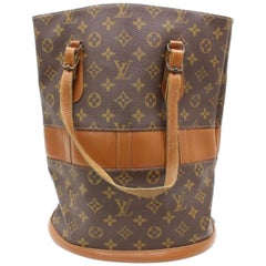 Louis Vuitton Discontinued Monogram Marais Bucket GM Shopper Tote Bag  73lv218s at 1stDibs