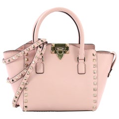 Valentino Rockstud Tote Rigid Leather Mini