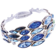 Simon Harrison Aquarius Ombre Crystal Bracelet