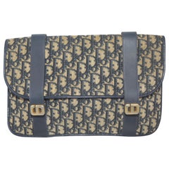 Christian Dior Vintage Canvas Clutch