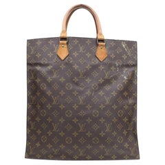 Louis Vuitton Sac Plat Monogram 868094 Brown Coated Canvas Tote