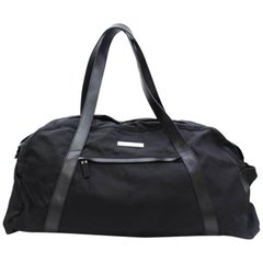 Gucci Boston Duffle 867439 Black Nylon Weekend/Travel Bag