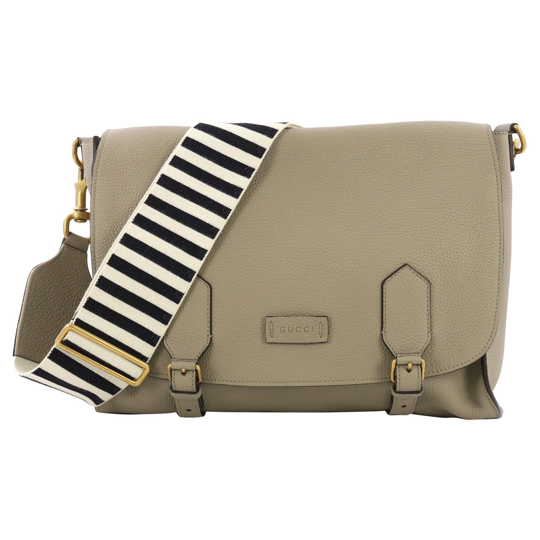 Gucci Saddle Soft Messenger Bag Leather at 1stDibs gucci saddle bag