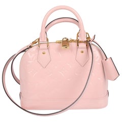 Louis Vuitton Alma BB Shoulder Bag - pink