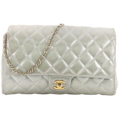 Chanel Clutch with Chain Quilted Pearlescent Calfskin