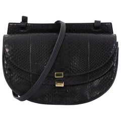 Chloe Georgia Crossbody Bag Python Mini