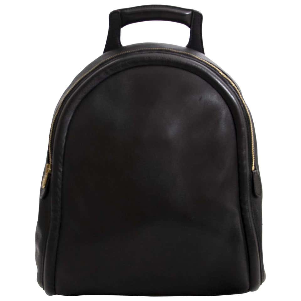 Delvaux Black Leather Backpack For Sale at 1stDibs | rucksack for sale ...