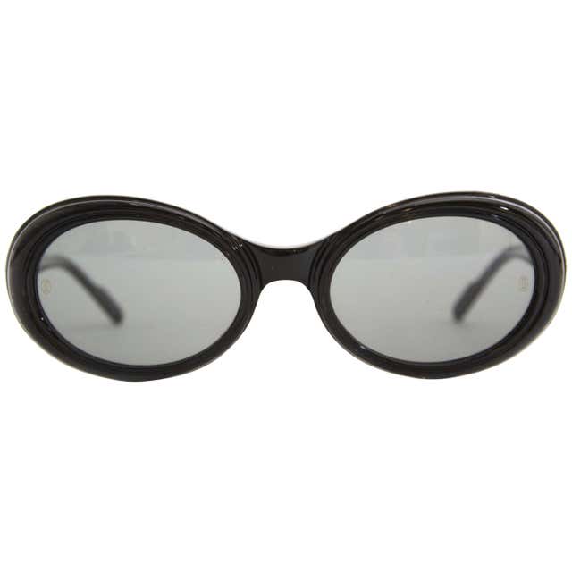Cartier Frisson 53-20 Black Sunglasses at 1stDibs