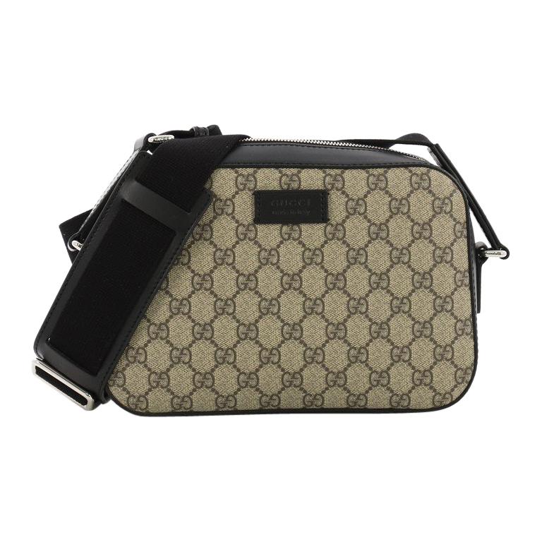 Gucci Camera Shoulder Bag GG Canvas Small