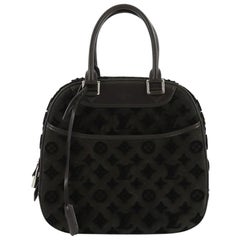 Louis Vuitton Deauville Cube Bag Limited Edition Monogram Canvas Tuffetage