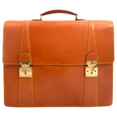 Louis Vuitton Vachetta Leather Serviette Briefcase