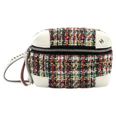 Chanel Street Allure Waist Bag Quilted Tweed