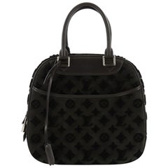 Louis Vuitton Deauville Cube Bag Limited Edition Monogram Canvas Tuffetage