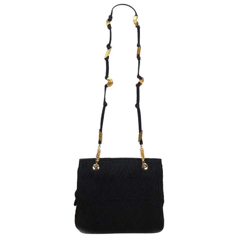 Fendi Black Suede Leather Shoulder Bag Italy w/ Dust Bag For Sale at ...