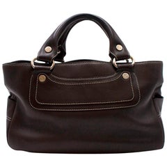 Celine Black Leather Boogie Bag