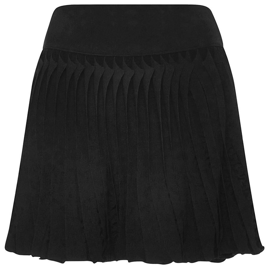 Antonio Berardi Pleated Mini Skirt 