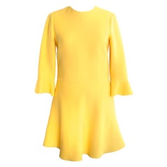 Valentino Yellow Dress - Size 40
