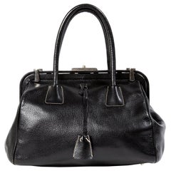 Prada Black Doctor's Bag