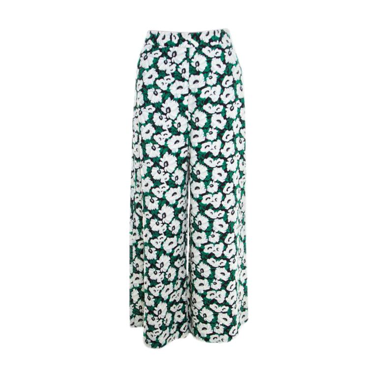 Floral Printed Wide Leg Maude Pants 