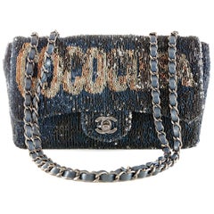 Chanel Sequin Flap Bag - 29 For Sale on 1stDibs